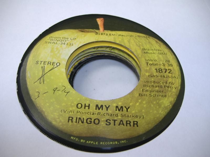Ringo Starr Oh My My Records, LPs, Vinyl and CDs MusicStack